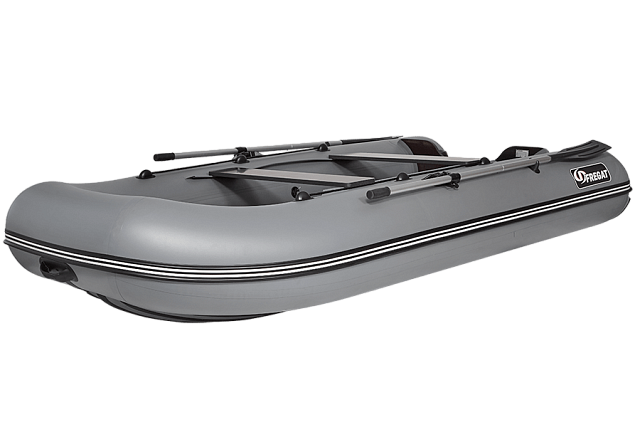 Лодка ПВХ Фрегат 330 Air (НДНД) серая