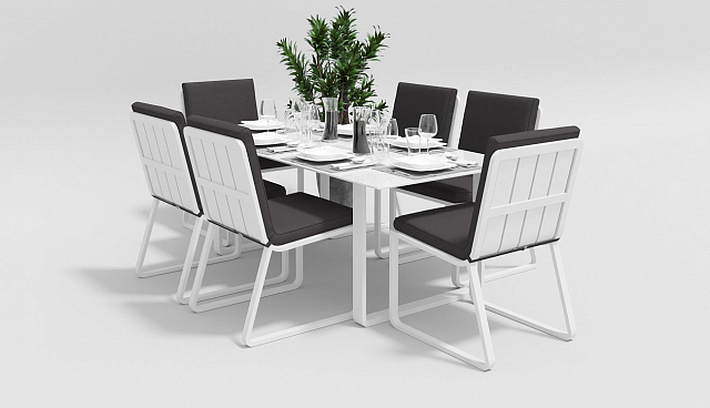 Стол Gardenini Voglie White 180 