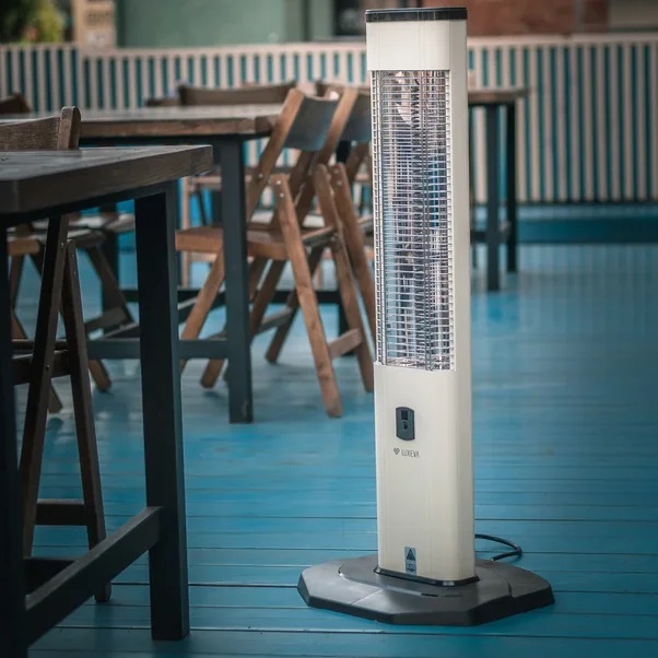 Уличный электрический обогреватель Luxeva VR beige 2500 