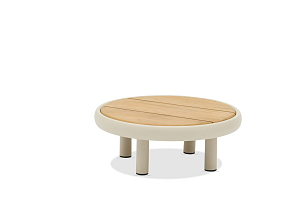 Лаунж зона (диван и парные столики) Brafritid Gotland бежевый, алюминий, садовая мебель