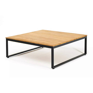 Кофейный стол из алюминия Joygarden Horizon квадратный, садовая мебель