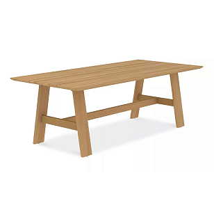 Обеденный стол из тика Joygarden Octa 220 см, садовая мебель