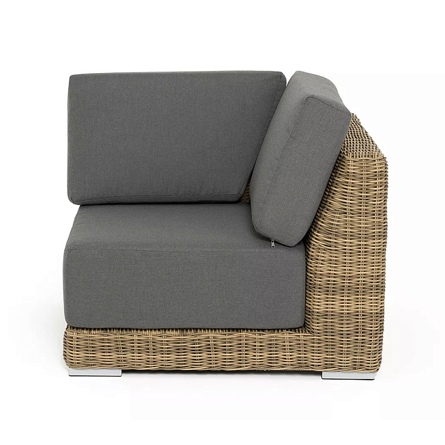 Кушетка 4SIS Капри, цвет соломенный 