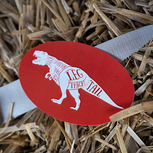 Одежда и аксессуары Футболка St.Tomato с двухсторонней печатью Butcher cuts scheme XL/XXL для BBQ