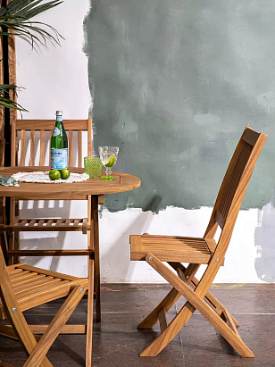 Стул из акации Joygarden Oxford складной, садовая мебель