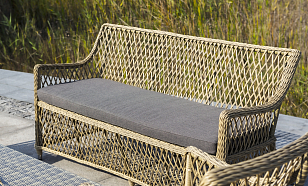 Диван 4SIS Латте Цвет: соломенный, садовая мебель