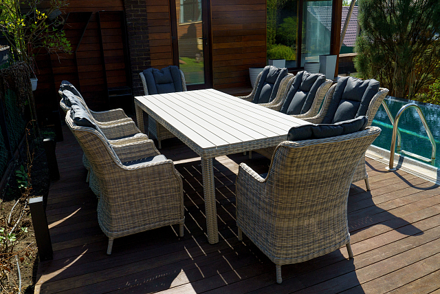 Обеденный стол Lite Venezia 320 серый 