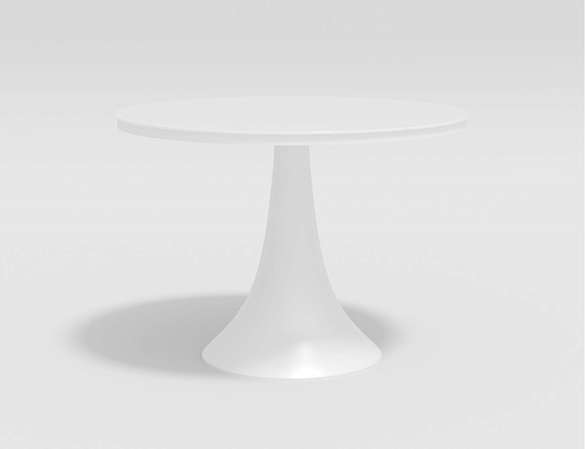 Стол Gardenini Vogle Round White 