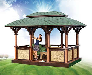 Беседка LEDA Боярская, уличное оборудование