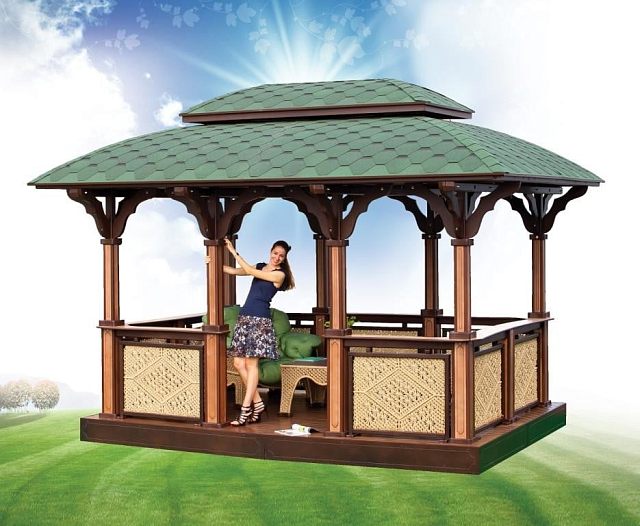 Беседка LEDA Боярская 