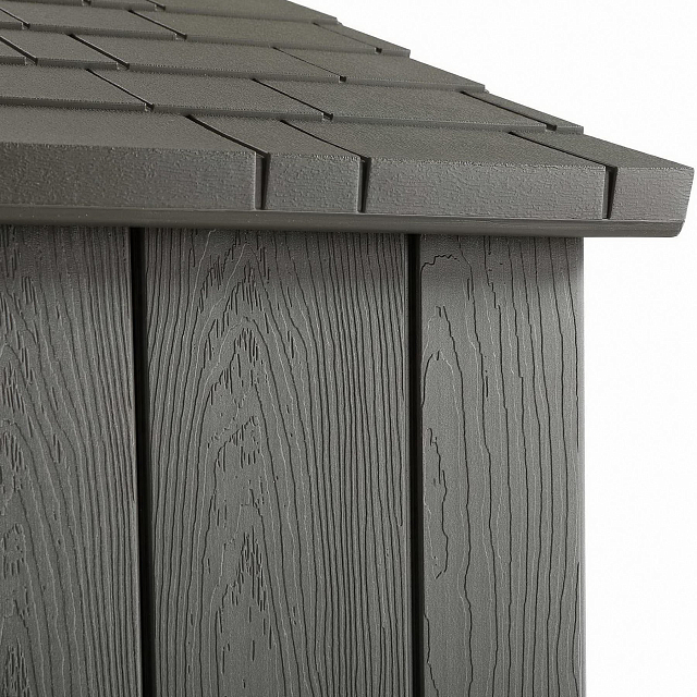 Пластиковый сарай Lifetime WoodLook 7 х 12 