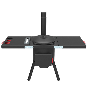 Боковые столики для печей Grillver под казан 480 К для сада