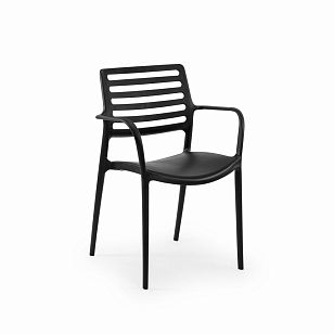Кресло Tilia Louise XL Цвет Черный для дачи Кресло Tilia Louise XL Цвет Черный, садовая мебель