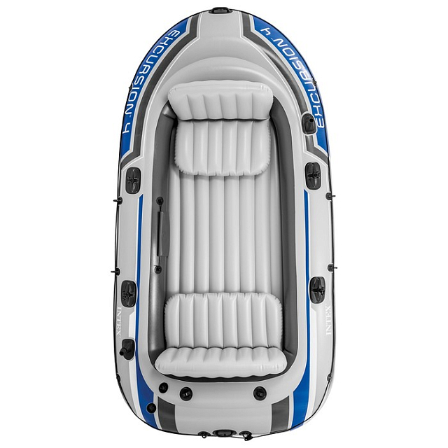 Лодка 4-местная надувная Intex Excursion 4 315 х 165 х 43 для серфинга
