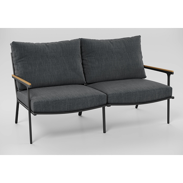 Лаунж зона Gardenini Premium Calma Карбон / Антрацит 