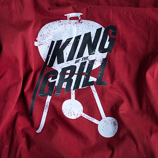 Одежда и аксессуары Футболка St.Tomato с двухсторонней печатью King of grill XL/XXL для BBQ