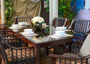 Обеденный стол Вишневый садъ Калабрия, садовая мебель