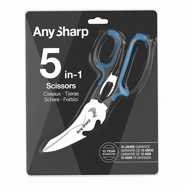 Ножницы многофункциональные AnySharp Smart Sizzors 5-in-1