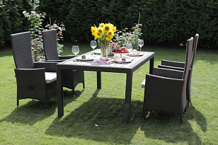 Обеденный стол Lite Lavras 165, садовая мебель