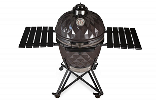 гриль керамический diamond egg xl цвет: серый для приготовления пищи гриль керамический diamond egg xl цвет: серый для дачи