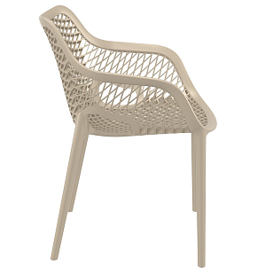 Кресло Siesta Contract Air XL Цвет: бежевый для дачи Кресло Siesta Contract Air XL Цвет: бежевый, садовая мебель