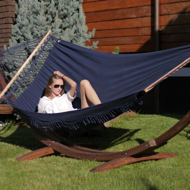 Гамак двухместный Lite Tulip синий