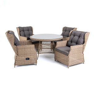 Обеденная группа 4SIS Лацио, садовая мебель