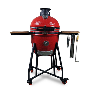 керамический гриль fornetto kamado medium для дачи