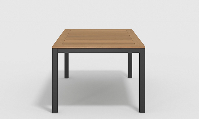 Обеденная зона Gardenini Bella 200 Карбон / Чёрный со стульями Calma S 