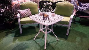 Приставной стол Вишневый Садъ Классик Белый, садовая мебель