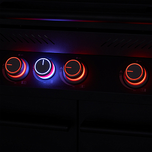 Газовый гриль Primeliner G Class 3B Basic черный для приготовления пищи газовый гриль primeliner g class 3b basic черный