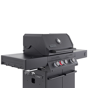 Газовый гриль Primeliner G Class 3B Basic черный для приготовления пищи газовый гриль primeliner g class 3b basic черный