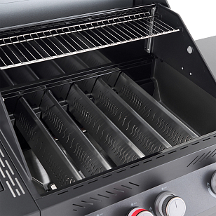 Газовый гриль Primeliner G Class 3B Deluxe черный для приготовления пищи газовый гриль primeliner g class 3b deluxe черный